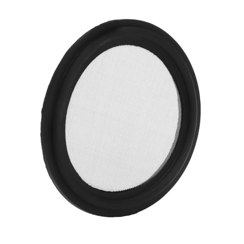 Image of DERNORD 2 Pack 1.5 inch Sanitary Tri-Clamp Gasket Buna-N (NBR) w /Stainless Bonded Type Screen 100 Mesh