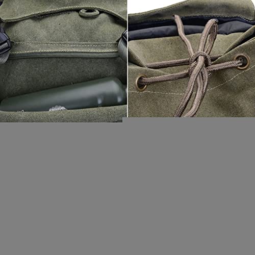 Plecak turystyczny Piesze wycieczki Plecak kempingowy Płócienna torba alpinistyczna na zewnątrz Mężczyźni Tactical Travel Polowanie Plecak Wędkarstwo Sprzęt biwakowy (kolor: czarny)