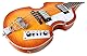 Rocktile VB-1 “Sir Paul” Vintage Beatbass - Violinbass - Bassgitarre - Hollowbody - 2 Humbucker - Sunburst