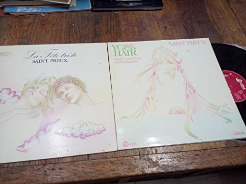 Photo de Lot 2 vinyles LP 33 tours Saint-Preux La fête triste + Your Hair d'après un poème de Charles Baudelaire