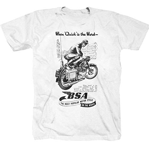 Oldtimer Chopper Bobber motociclo Custom Maglietta Polo Tee Shirt Camicia bianco XXXXL