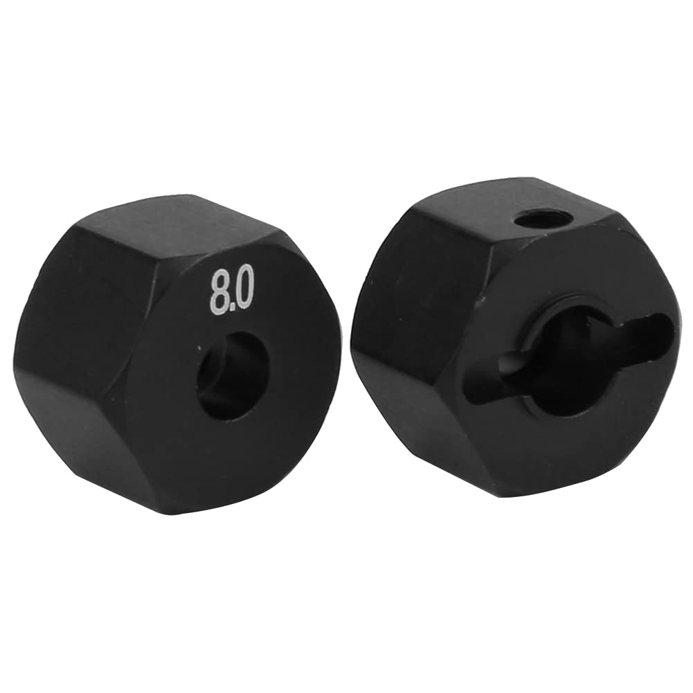 Yctze Ruota Hex Hub Rc Rimorchio Ruota Hex Hub Upgrade Parte Accessori Fit Per Scx10 90046 90047 Rr10 Rcwler Distanziali Ruote 1/10 (8,0 mm)