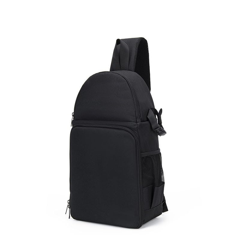 Mochila Camara Mochila for cámara DSLR, Equipo de fotografía, Resistente a Golpes, al Agua, Bolso Hombro for Viajes Aire Libre(Caden Black)