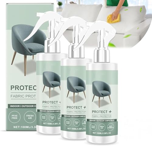QRXALISA Mehrzweck-Stoffschutz Protect+, Mehrzweck-Stoffschutzspray, Möbelstoff-Schutzspray