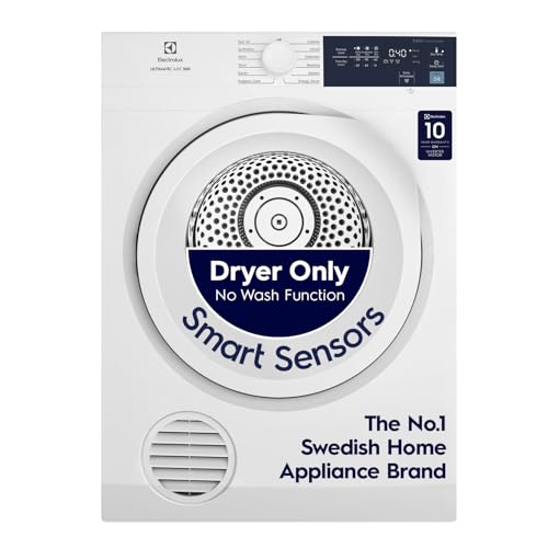 Electrolux 7.5Kg Vented Dryer Machine for Clothes, Reverse Tumbli...