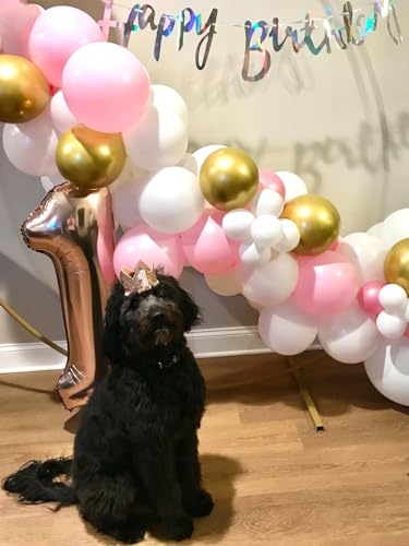 Image of 7 Balloon Numbers Birthday Decorations, 40In Rose Gold Balloons for Party | Eye-catching Appearance, Perfect Decorative Centerpieces, Convenient Self-sealing Structure, Widely for Various Occasions