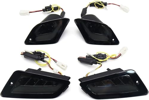Phares pour moto Vespa GTS clignotants avant arrière haute visibilité beige