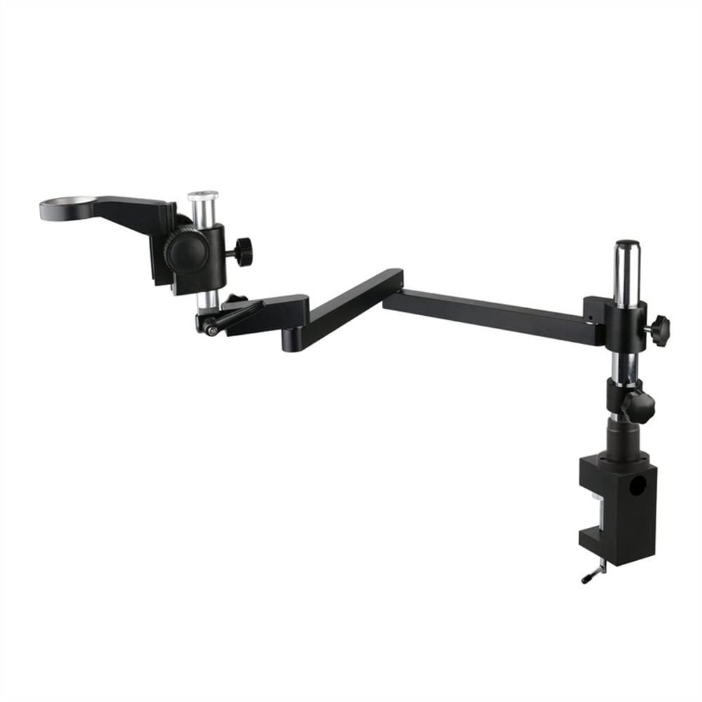 Mikroskop Verlängerungstyp Richtungsverstellbar Artikulierender Klemmhalter Halterungsarm 50 mm 76 mm Fokussierendes Stereo-Trinokular-Mikroskop-Stativ(50mm)