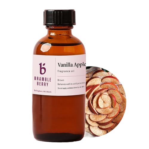 Image of Bramble Berry Vanilla Apple Cinnamon Baked Fruit & Spice Scent for Soap Making, Candles, Lotion, Bath Bombs & Perfume | Skin Safe, Vegan, Paraben & Phthalate Free, DIY Craft Essential