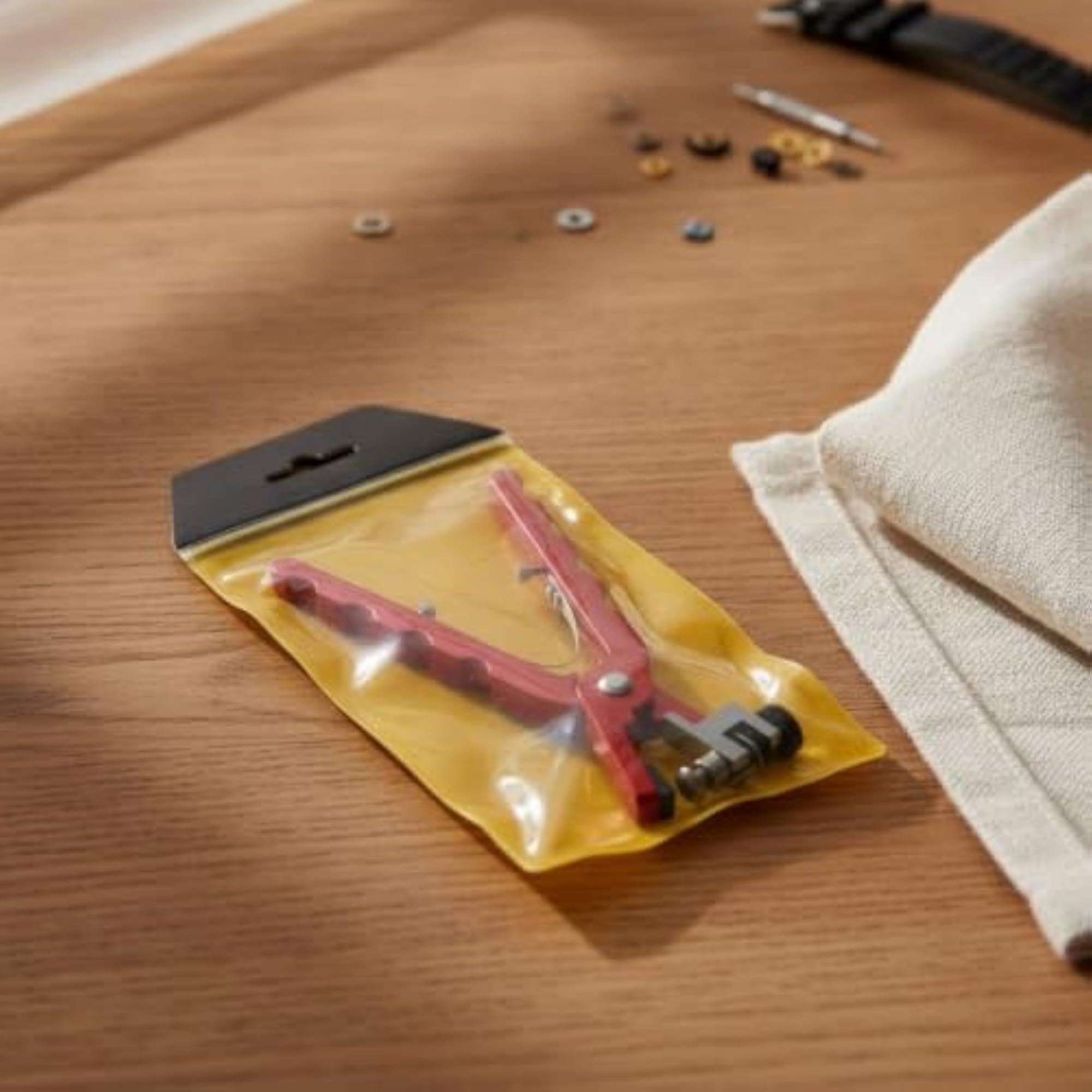 Precision Watch Strap Pliers with Adjustable Head