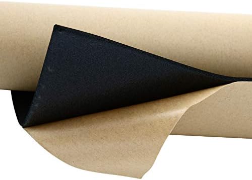 DasMarine Sponge Neoprene with Adhesive Foam Rubber Sheet, Cut to Multiple Dimensions and Lengths - DIY, Gaskets, Cosplay, Costume, Crafts (0.32cm Thick X 30cm Wide X 122cm Long)