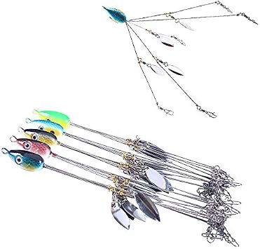 Alabama Umbrella Rigs Fishing Rigs Lure for Fishing Bass Bait Lure 8in 1/2OZ Fishing Bait Rigs