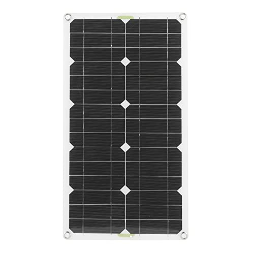 Solar Battery Charger, Solar Panel Charger ABS Portable Solar Panel with USB Interface for Car