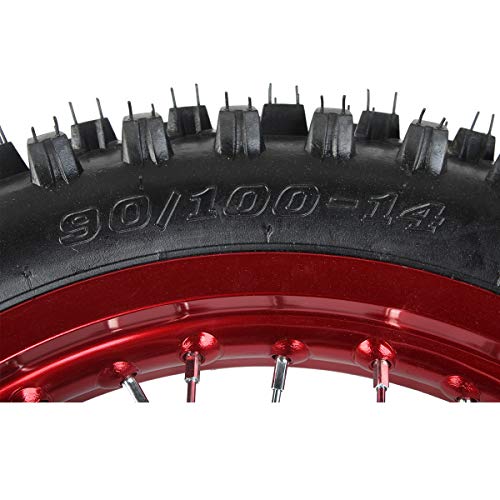 X-PRO 14" Rear Wheel 3.0-14 with 15mm Bearing Assembly for Dirt Bikes