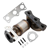 VIPIH Katalysator Typgenehmigt 03D131701D für VW POLO 9N 1.2 2004-2009, SEAT IBIZA, SKODA FABIA - Edelstahl, Direkter Ersatz