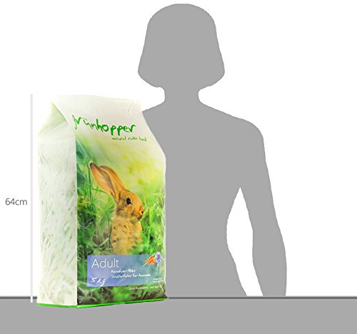 Kaninchenfutter Grünhopper Adult 5 kg Strukturfutter