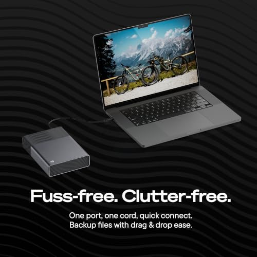 Image of Seagate 16TB One Touch Desktop Hard Drive | USB-C (STNB16000400)