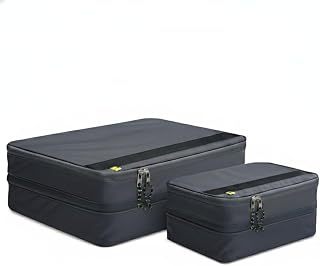 Spigen Life Compression Packing Cube 2 Pack (1 Small + 1 X-Large) Travel Luggage Organizer for Suitcases & Carry on, Expan... Price In India