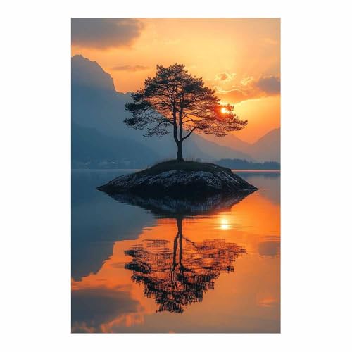 Impressions sur toile décoration ferme vintage grand format 70x100cm pour maison