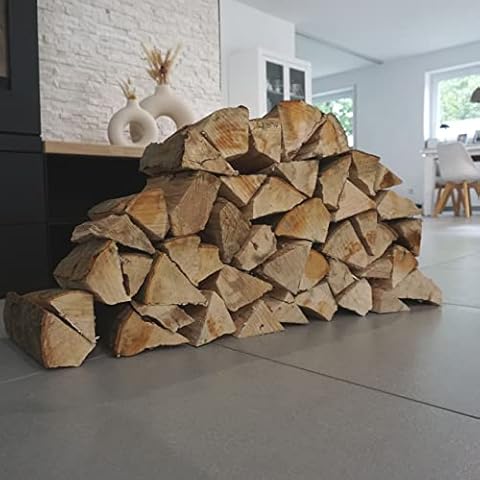 30 kg Brennholz - 100% Buchenholz - Brennholz aus Deutschland -Ideales Kaminholz - Perfektes Brennholz für eine gemütliche Raumwärme - Ideales Zubehör um Wärme im Kamin zu entfachen Cover