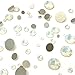 WHITE OPAL (234) 144 pcs Swarovski 2058/2088 Crystal Flatbacks rhinestones nail art mixed with Sizes ss5, ss7, ss9, ss12, ss16, ss20, ss30
