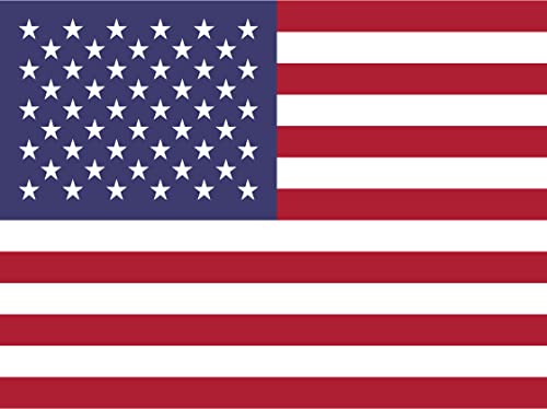 AGDeko® Blechschild 30x40cm USA Flagge Länder National Fahne Nordamerika