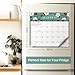 Aesthetic 2025-2026 Magnetic Calendar for Refrigerator, Fridge Calendar Magnet Runs Until December 2026, 18 Monthly Refrigerator Calendars with Flower Design for Easy Organizing