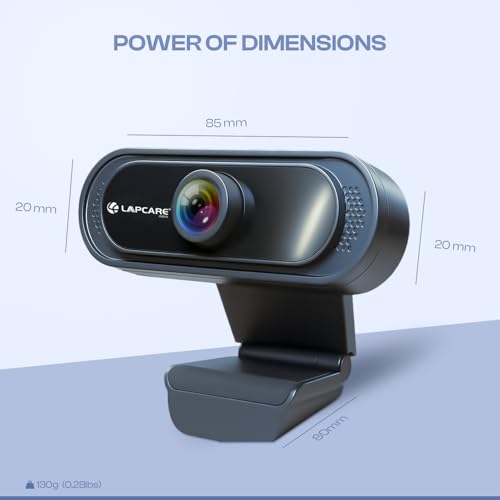 Lapcare Lapcam HD 720M P Webcam, Black 1 Count - Image 6