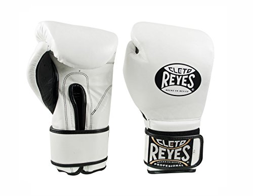 Cleto Reyesフック&ループトレーニング手袋 12oz ホワイト