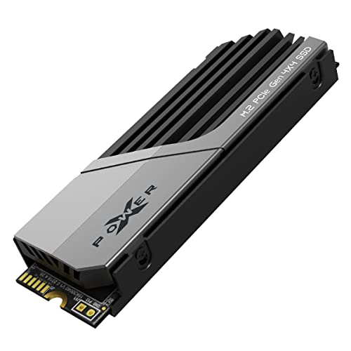 Silicon Power (�V���R���p���[) 8TB XS70 NVMe PCIe Gen4 M.2 2280 SSD �ǎ��/�������ݍő�7,200/6,800MB/�b DRAM�L���b�V�� PS5�q�[�g�V���N��̌^ PlayStation 5�ɑΉ� (