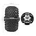 CRYBY Motor Drive Air Wheel Conversion Kit, 350W Double Wheel Electric Wheelchair Motor Kit with 2 Motors and Thumb Throttle