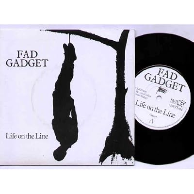FAD GADGET - LIFE ON THE LINE - 7" VINYL / 45