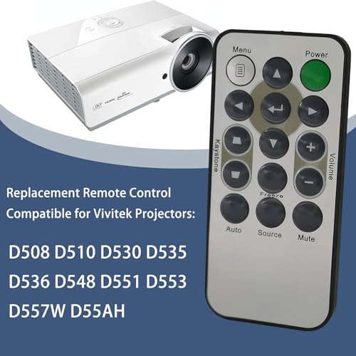 Télécommande vidéoprojecteur Vivitek D535 D536 infrarouge haute précision