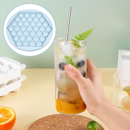 Molde para cubitos de hielo FOMIYES plástico azul miniatura 4