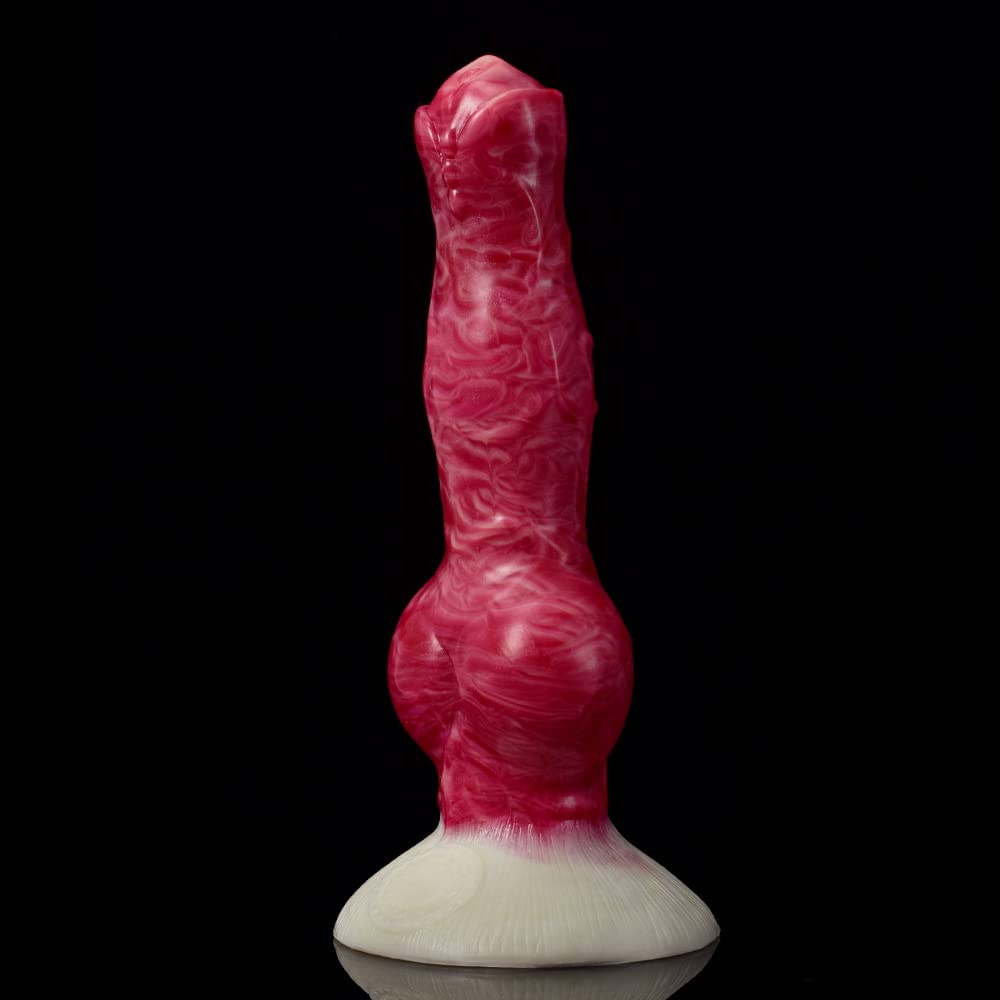 BeHorny Gode, godemichet en silicone liquide Fantaisie avec ventouse