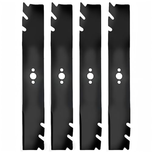 116-6358-03 Mower Blades for Toro TimeMaster 30 Inch Deck, Replace 120-9500-03 145-4002-03, Fits Toro TurfMaster & Exmark ECKA30, Mulching Blades 4 Pack
