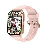 スマートウォッチ iPhone/Android対応 Bluetooth 通話機能付き 1.85インチ 大画面 腕時計 歩数計 Smart Watch 着信電話通知 IP68防水 アラーム タイマー ストップウォッチ 天気予報 100+種類運動モード 技適認証取得済