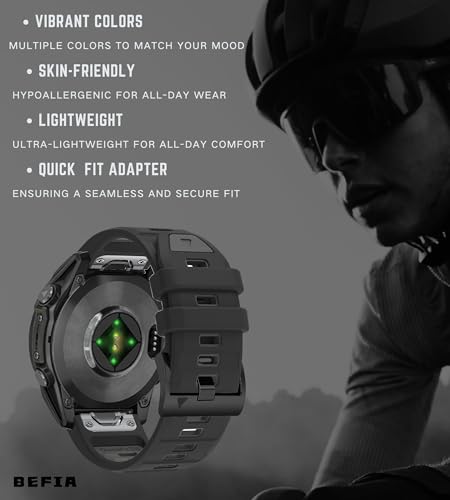 Image of 22mm Watch Band for Garmin fenix 8 47mm 5 6 fenix 7 sapphire solar band Quick Fit 22 Watch Bands for Garmin Watch Forerunner 965 955 epix gen 2 47mm Strap Comfort for Men Women