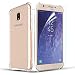Samsung Galaxy J7 2018 Case,Galaxy J7 Refine Case,J7 V J7V 2nd Gen/J7 Top/J7 Star/J7 Crown/J7 Aero/J7 Aura/J7 Eon Case+Screen Protector,[Ultra-Thin Slim] Reinforced Corner Soft TPU Clear Case-Clear