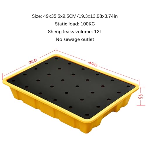 Plataforma modular industrial de contención para palets en almacenes 2