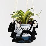 アストロ プラントハンガー ブラック プランターハンガー 植物ハンガーネット 植木鉢 吊り下げ ハンキングバスケット 520-37