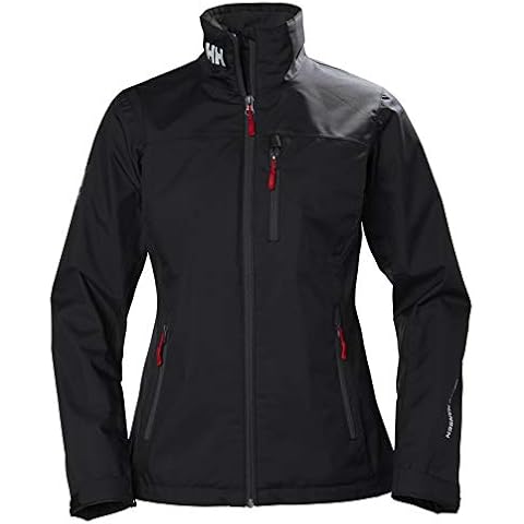 Helly Hansen Womens Crew Midlayer Jacket, Black Cover