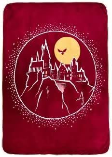 Harry Potter Hogwarts 62 x 90 Plush Blanket