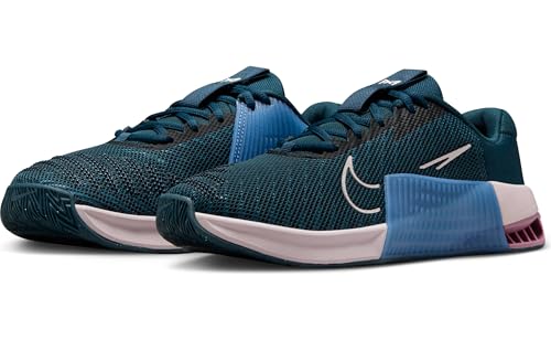 Nike Metcon 9 AMP Women's Workout Shoes (DZ2537-401, Armory Navy/Plum Dust/Aegean Storm/Platinum Violet)2