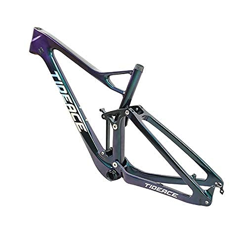 Upgrade T800 Twinloc Xc Full Suspension Carbon Mtb Frame Disc Mountain Bike Frame Carbon 29Er Boost 27.5Er Plus Bicycle Frame (27.5Er 17.5Inch) #TOP12