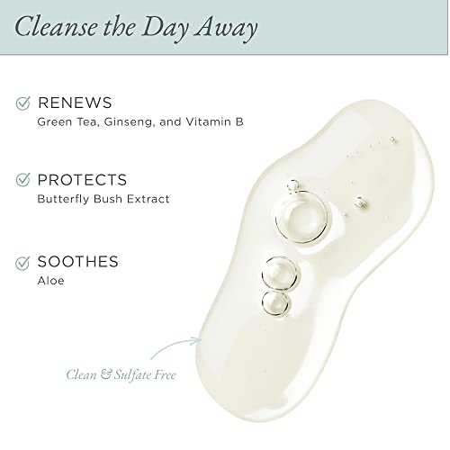 Pür Minerals Forever Clean Gentle Facial Cleanser, Sulfate-Free Makeup Remover, Vegan-Friendly Formula, Green Tea, Aloe Vera #TOP2