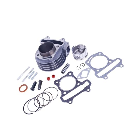 Moteur GY6 100cc optimisé : kit cylindre 50mm et culasse 64mm pour cyclomoteur 139QMB