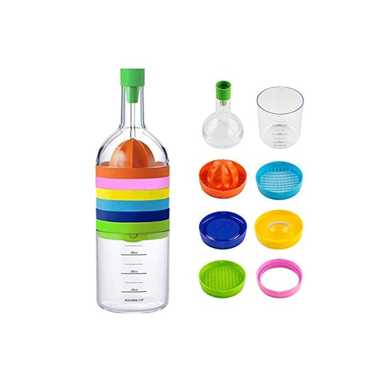 BUTEFO 8 in 1 Kitchen Tool Set All in 1 Multipurpose Kitchen Gadget Kitchen Tool Bottle