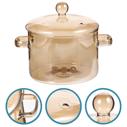 Marmite en verre borosilicate saine sans transfert chimique pour plaque électrique - 7