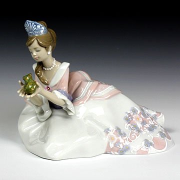Amazon.co.jp: リヤドロ(Lladro) ファンタジー お姫様とカエル